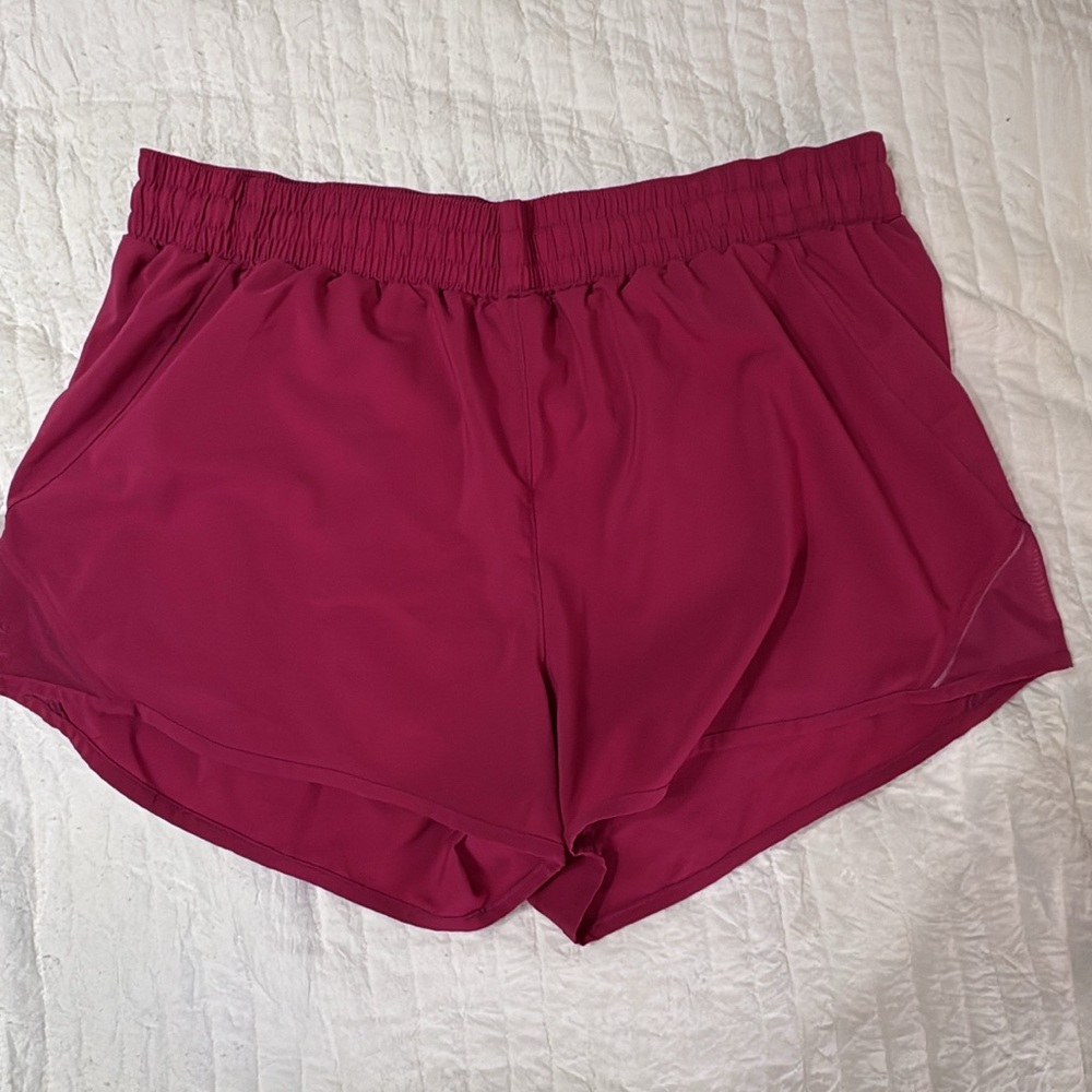 All in Motion Pink Athletic Shorts Lightweight Elastic Waist